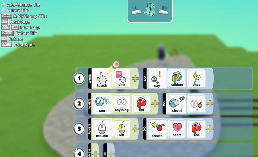 CodeAdvantage, Kodu coding 
